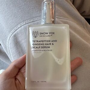 Snow Fox Skincare Tetrapeptide and Ginseng hair and scalp serum
